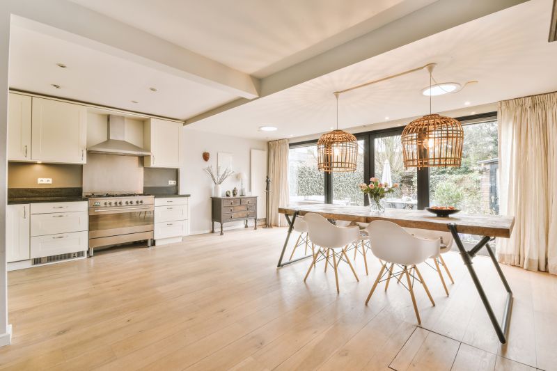 Birch Wood Floor Installation