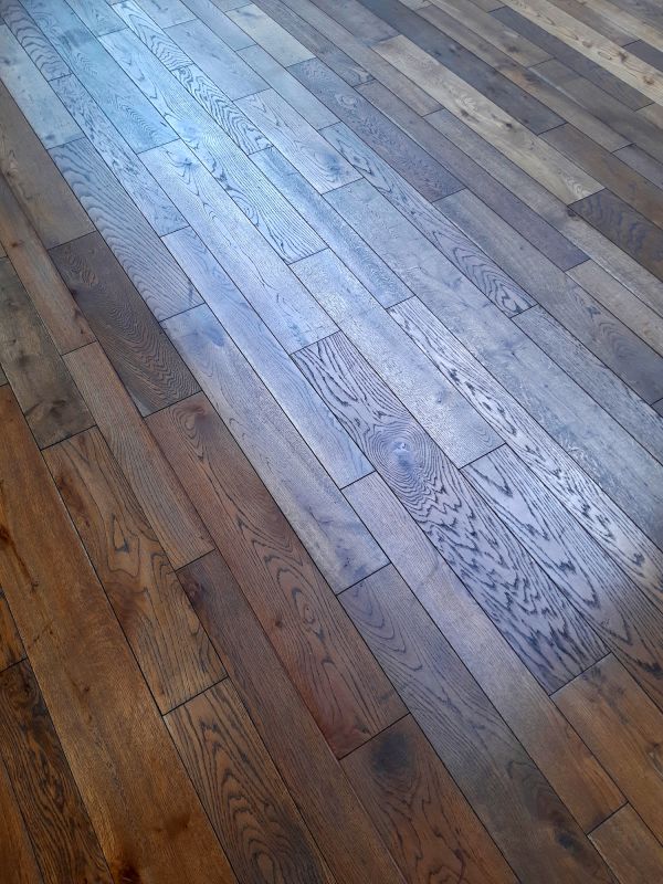 Wood Floor Staining detail
