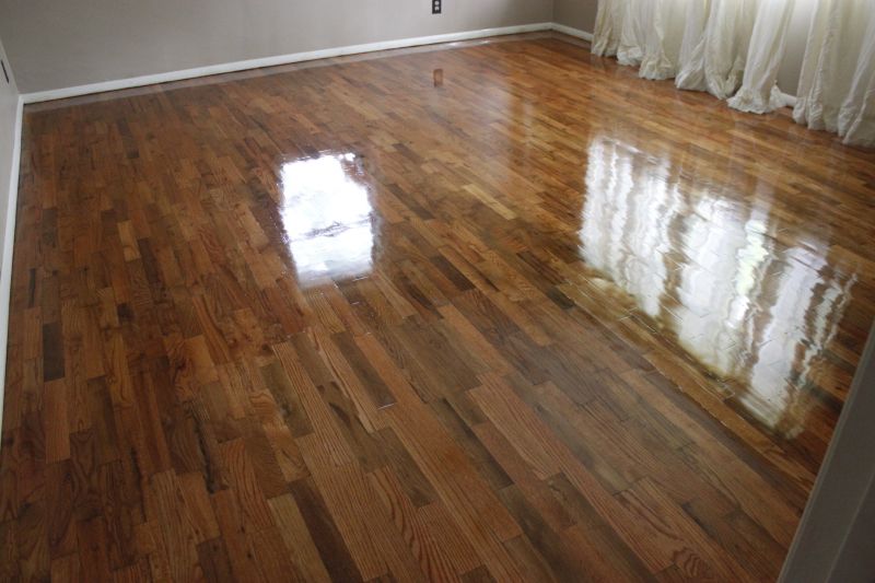 Walnut Floor Refinishing