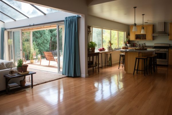 Bamboo Floor Polishing